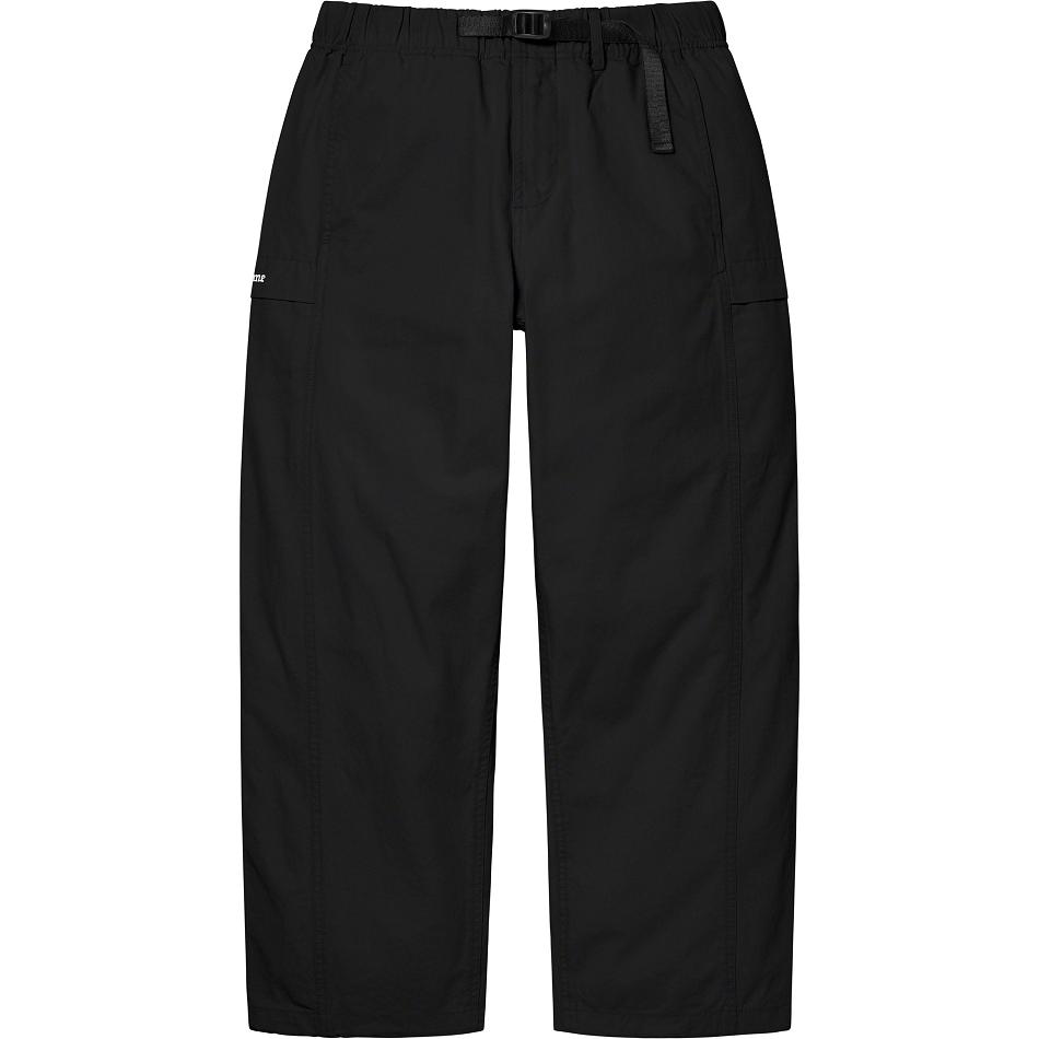 Supreme Belted Trail Pant Nadrág Fekete | HU415DN