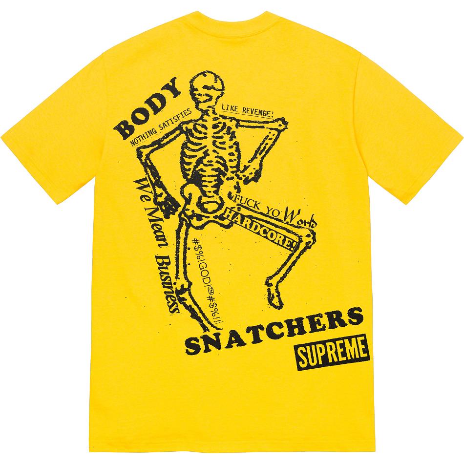 Supreme Body Snatchers Tee Póló Sárga | HU243VD