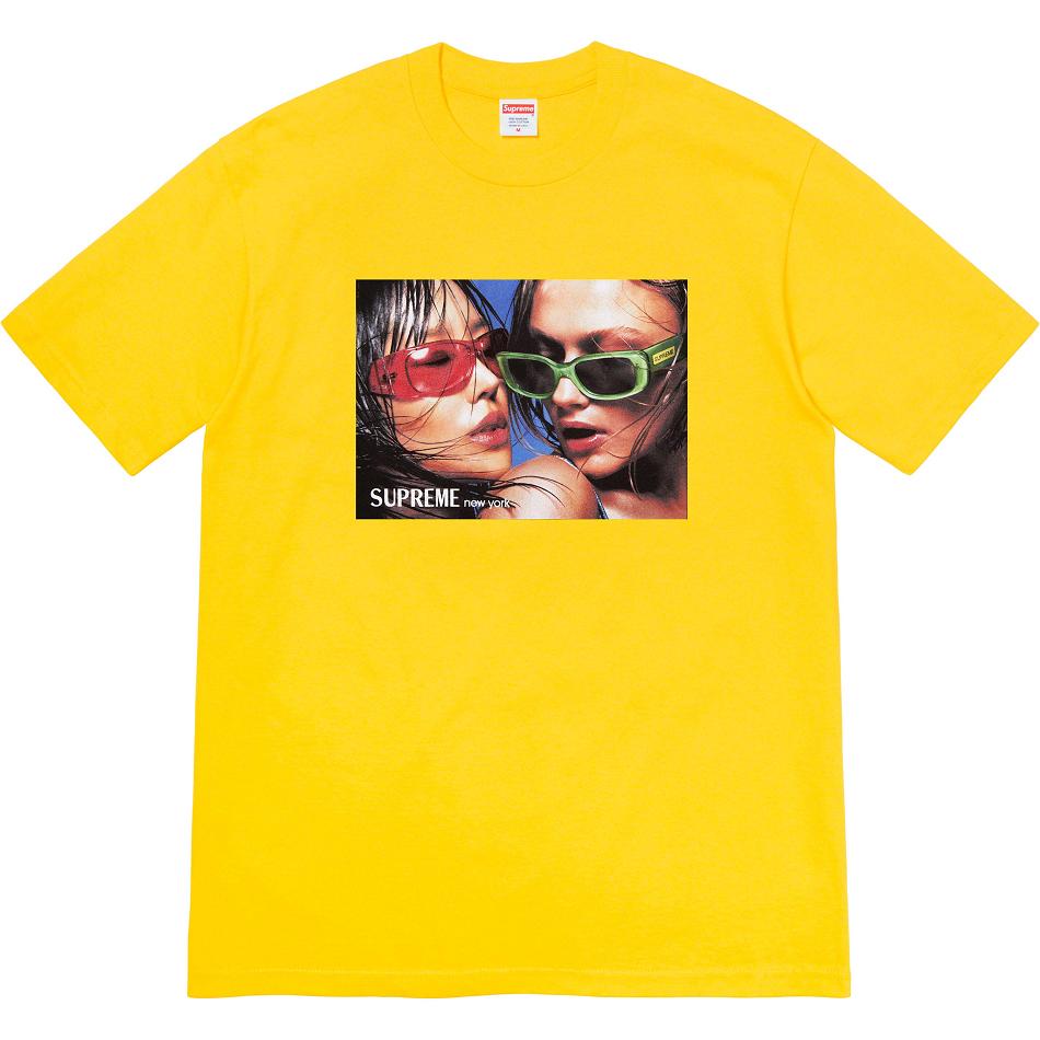 Supreme Eyewear Tee Póló Sárga | HU224RW