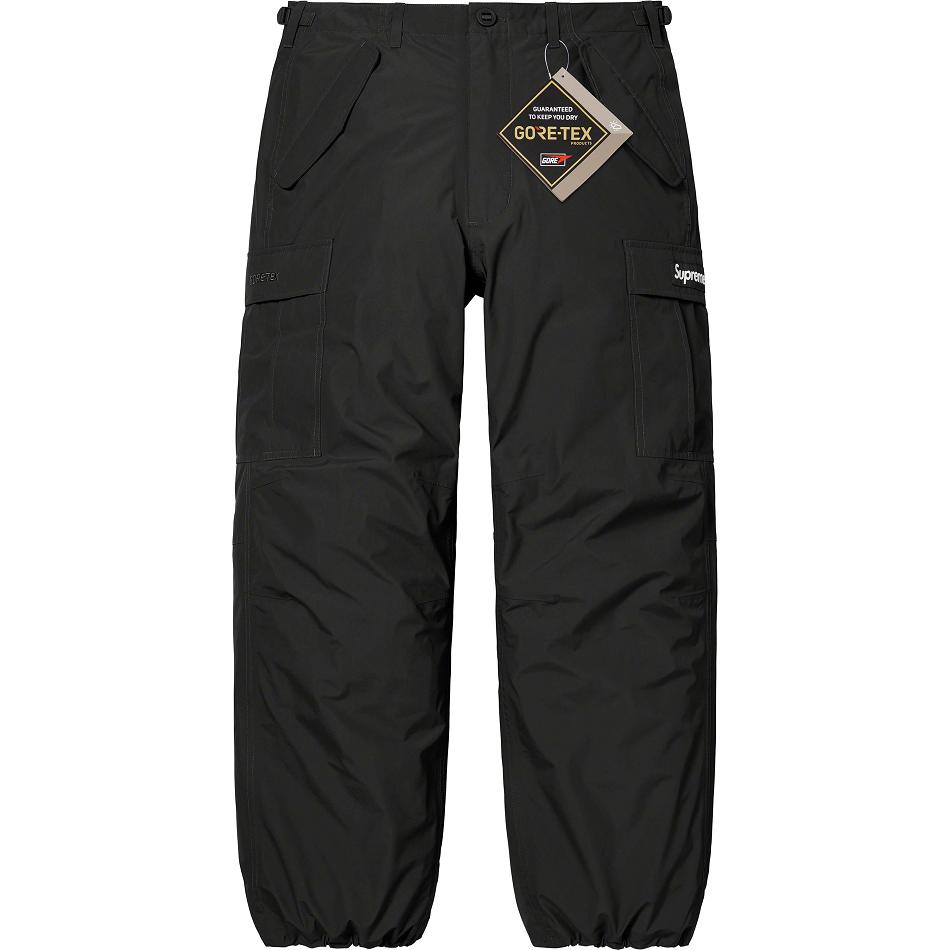 Supreme GORE-TEX PACLITE® Cargo Pant Nadrág Fekete | HU412PQ