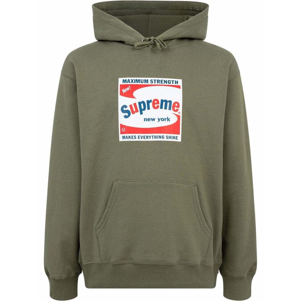 Supreme Shine New York Kapucnis Pulóver Zöld | HU467DN