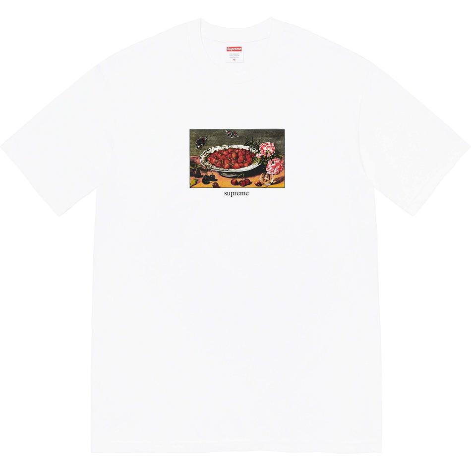 Supreme Strawberries Tee Póló Fehér | HU250RW