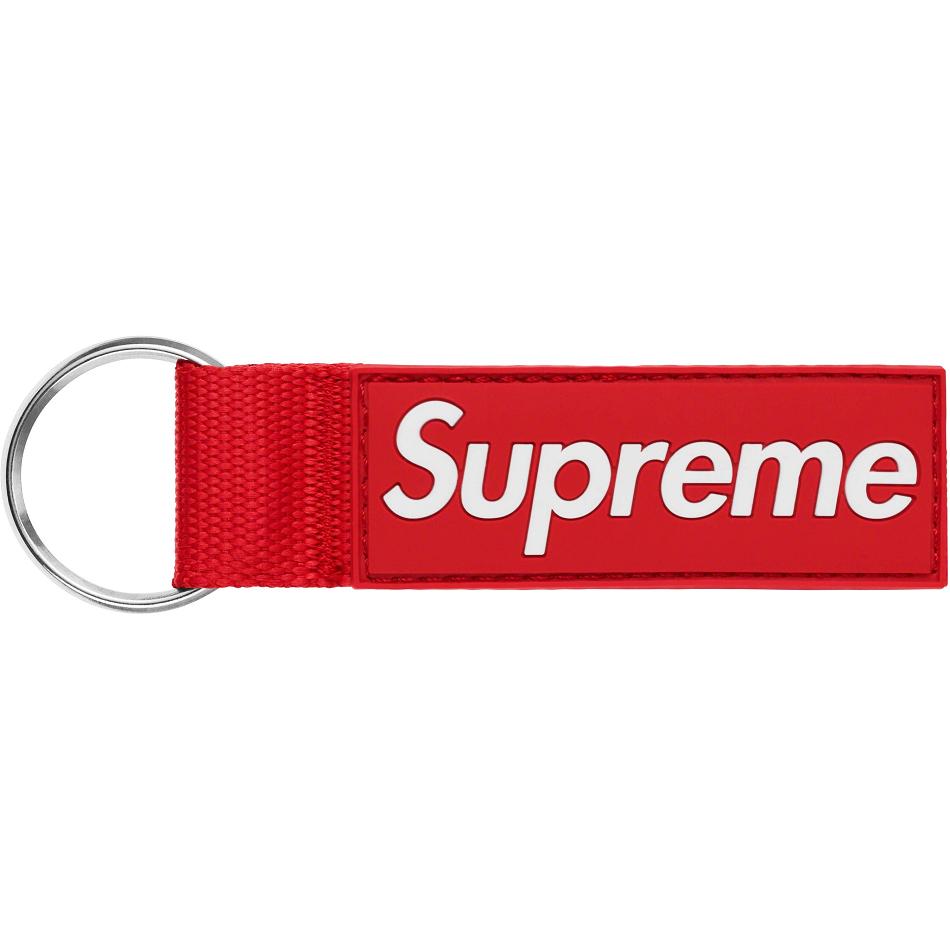 Supreme Webbing Keychain Kiegészítők Piros | HU183GL