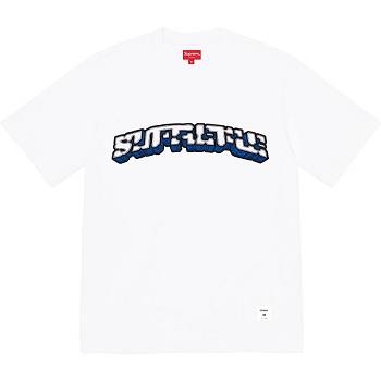 Supreme Block Arc S/S Top Pulóverek Fehér | HU329TV