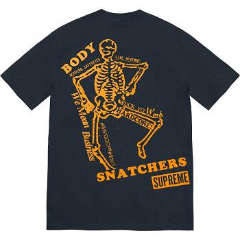 Supreme Body Snatchers Tee Póló Sötétkék | HU244BC