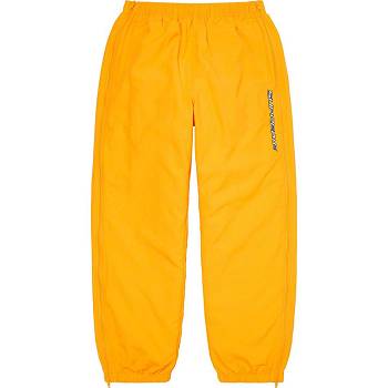 Supreme Full Zip Baggy Warm Up Pant Nadrág Sárga | HU429QZ