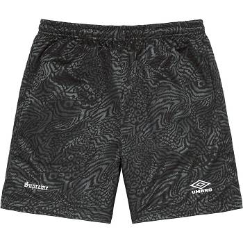 Supreme Jacquard Animal Print Soccer Rövidnadrág Fekete | HU361AP