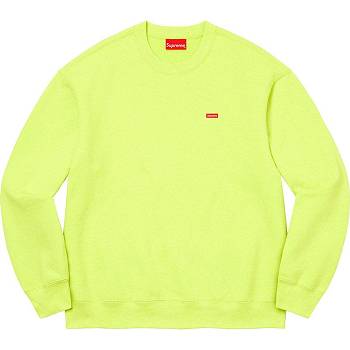 Supreme Small Box Crewneck Pulóverek Zöld | HU281OR