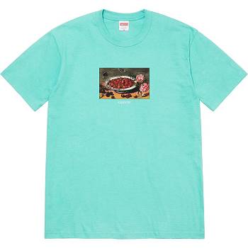 Supreme Strawberries Tee Póló Aqua | HU247QZ