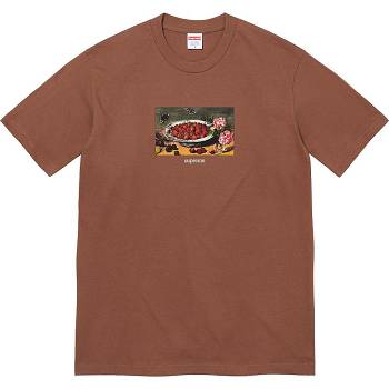 Supreme Strawberries Tee Póló Barna | HU251TV