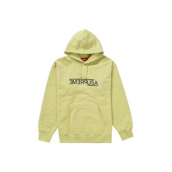 Supreme USA Csuklyás Pulóverek Sárga | HU255OR